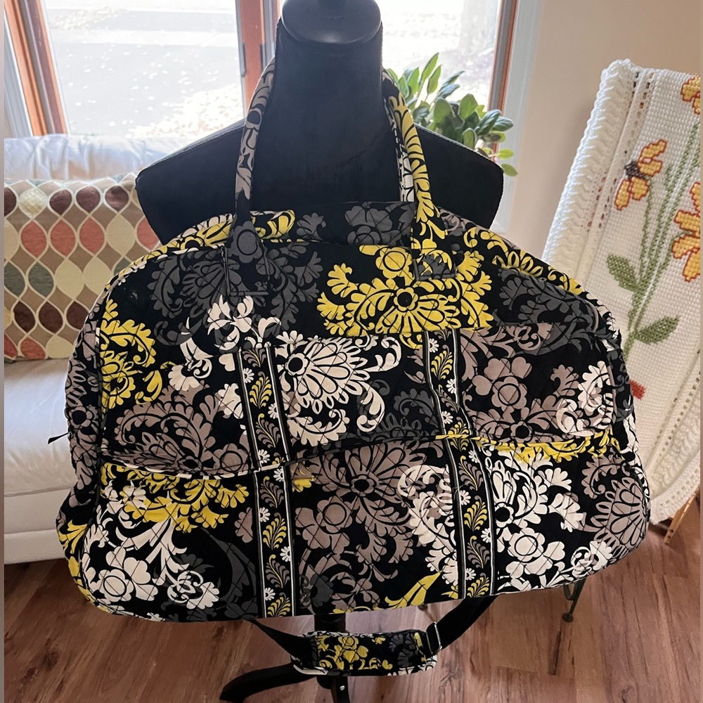Vera Bradley Overnight Bag, Baroque Pattern Gem
